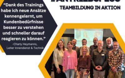 Antriebsplus: Teambildung in Aktion