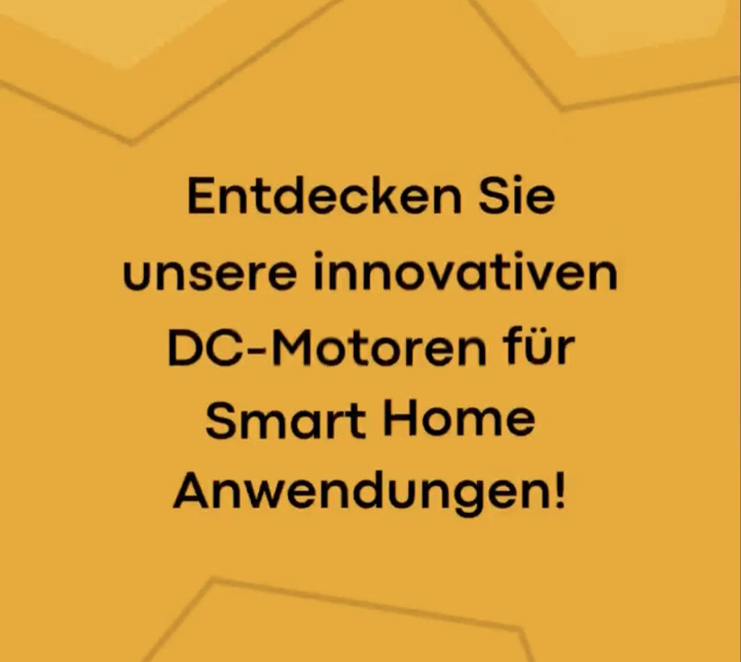 dc motoren für smart home - novomotec